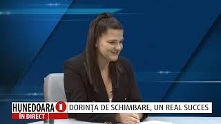 IULIA SZABO, antreprenor la „HUNEDOARA ÎN DIRECT”, realizatoare Petronela TĂMAȘ.