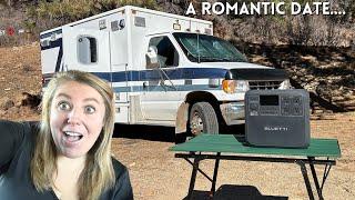 A Romantic VanLife Date ft. The Bluetti Elite 200 V2