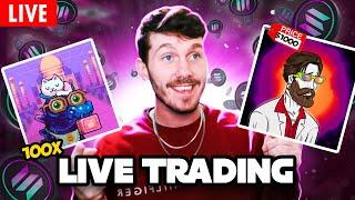 LIVE TRADING SOLANA NFTs THE RIGHT WAY! HOW TO BE A DEGEN AND MAKE SHMONEY! JERZY NFT