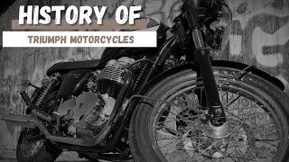 The History of Triumph Motorcycles