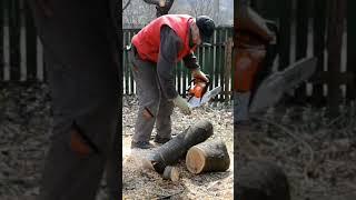 Несвоевременное удаление нагара из двигателя бензопилы, приводит к этому! #shorts
