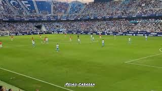 Málaga CF 1-0 San Fernando ¡¡Brutal!!  Así cantó la Rosaleda el "Será porque te amo"