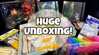 Unboxing Art Supplies!️‍ | Bangla Art Video | Bangladeshi Art