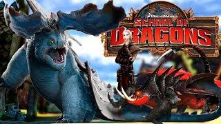 Escola de Dragões - Ferrão letal Titã, Velho Carmesin e Grimmel Derrotado Part 3   School of Dragons