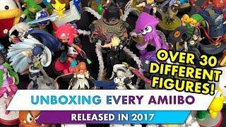 UNBOXING EVERY AMIIBO RELEASED IN 2017!!!