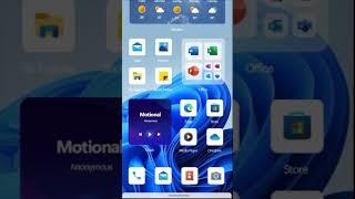 Windows 11 Mobile - Desktop #shorts