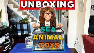 Unboxing Sea Animal Toys | Learn Sea Animal Names | Educational Videos for Kids