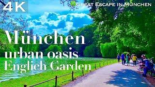 【Munich Germany】 English Garden Endless fun in the urban Vast oasis、Fun Directions from Odeonsplatz