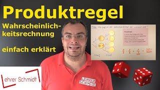 Produktregel | Wahrscheinlichkeitsrechnung - einfach erklärt | Lehrerschmidt