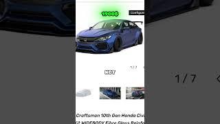 How to make an 11th GEN honda civic look clean!#honda #civic #mods #cars #carenthusiast