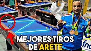 Las jugadas LEGENDARIAS de ARETE, el GENIO del billar COLOMBIANO 