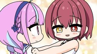 C’mere, show me the face of a daughter leaving the nest【Hololive AnimatedClip/Eng sub】【Minato Aqua】