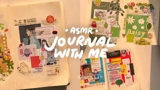 JOURNAL WITH ME // 3 spreads  ASMR (no music)