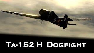 War thunder RB - Ta152 H dogfight