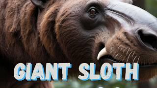 The Most Dangerous Sloth - The Giant Sloth - Megatherium