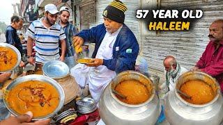 57 YEAR OLD SELLING CHEAPEST HALEEM AT THE ROADSIDE | ABIS FOOD EXPLORER