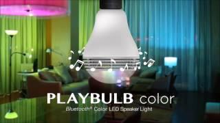 PLAYBULB color - Bluetooth Color LED Speaker Light for Kickstarter