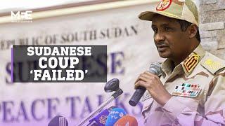Sudanese coup leader says military takeover failed to bring about change