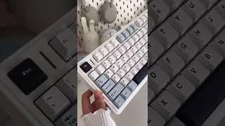 unboxing Epomaker x Aula F75 Gasket Mechanical Keyboard #keyboard #asmr #mechanicalkeyboard