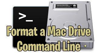 How to Erase or Format a Mac Hard Drive via Command Line