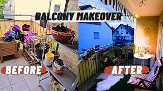 Balcony Makeover | Budget-friendly Balcony Makeover For Small Rented Apartments