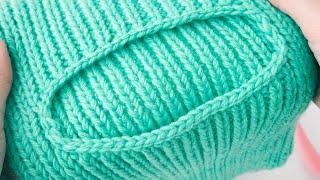  Your BALACLAVA will serve you longer! Balaclava binding. Knitting for beginners