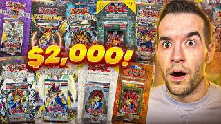 Opening An INSANE Old School Yugioh Blister Collection!