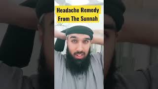 Headache remedy from the Sunnah #shorts