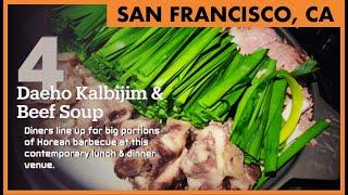 5 Most Reviewed Korean Restaurants in San Francisco, CA (1000+ Google Reviews AND 4.4+ Star Ratings)