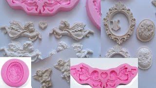 Silicone molds clay art DIY Ideas