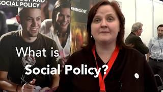 What is Social Policy