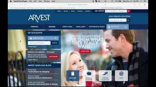 Arvest Bank Online Banking Login