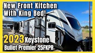 2023 Bullet Premier 25FKPR  | New Front Kitchen with King Bed Travel Trailer!