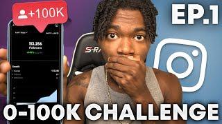 0 To 100k INSTAGRAM FOLLOWERS CHALLENGE | Ep.1