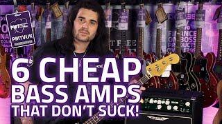 6 Best Cheap Bass Amps That Don't Suck - Fat Tones, Small Price!