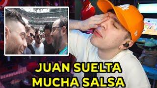 JUANSGUARNIZO SUELTA MUCHA SALSA EN DIRECTO (DALAS, VELADA, PATERNIDAD, INTERNET, SALSEO)