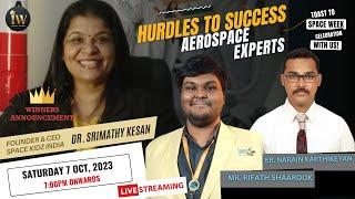 Hurdles to Success Stories by Aerospace Experts & Winner Announcement at Innova World