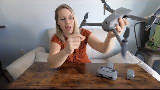 4K MavicAir2 FlyMore Combo Unboxing with Rachel Norgaard #dji #MavicAir2 #gringa #drone