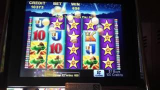 Aristocrat LA GATOR Slot Machine Bonus at Borgata AC