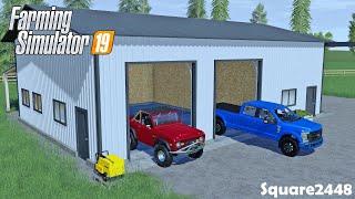 New Garage Arrives! | Organizing | Yard Tools & Toys | Homeowner Series | FS19