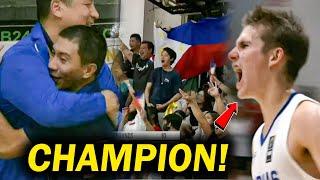 CHAMPION ANG GILAS U16! Unang Championship ni Coach LA Tenorio! Tambak Indonesia! | Highlights