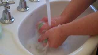 Active Domestics- Cleaning a bathroom- bath tub and sink