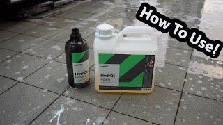 How To Use CARPRO HydrO2 Foam | Wash & Protect in 1 Step