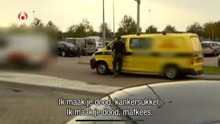 'Ik maak je dood' Ruzie bij een tankstation! | Wegmisbruikers.