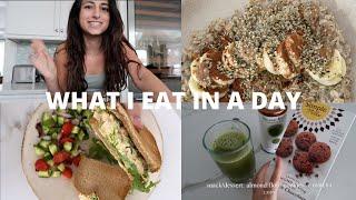 what i eat in a day as a holistic nutritionist | healthy + easy meals