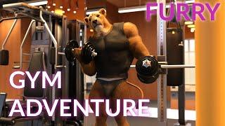 Gym Adventure - Muscle Furry Animation