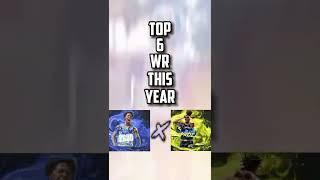 Top 6 Wr's this year (collab with Shawtz Prod) #shorts