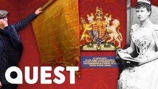 Drew Buys The Original Fabric Used In Queen Mary's Dollhouse | Salvage Hunters: Best Buys