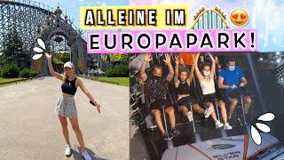 EUROPAPARK 2021 VLOG  Achterbahnen fahren ohne anstehen!  Cali Kessy