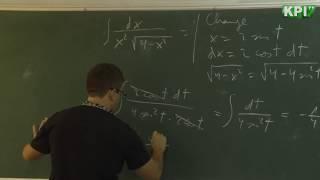 Indefinite integrals. Integration of fractions with radicals